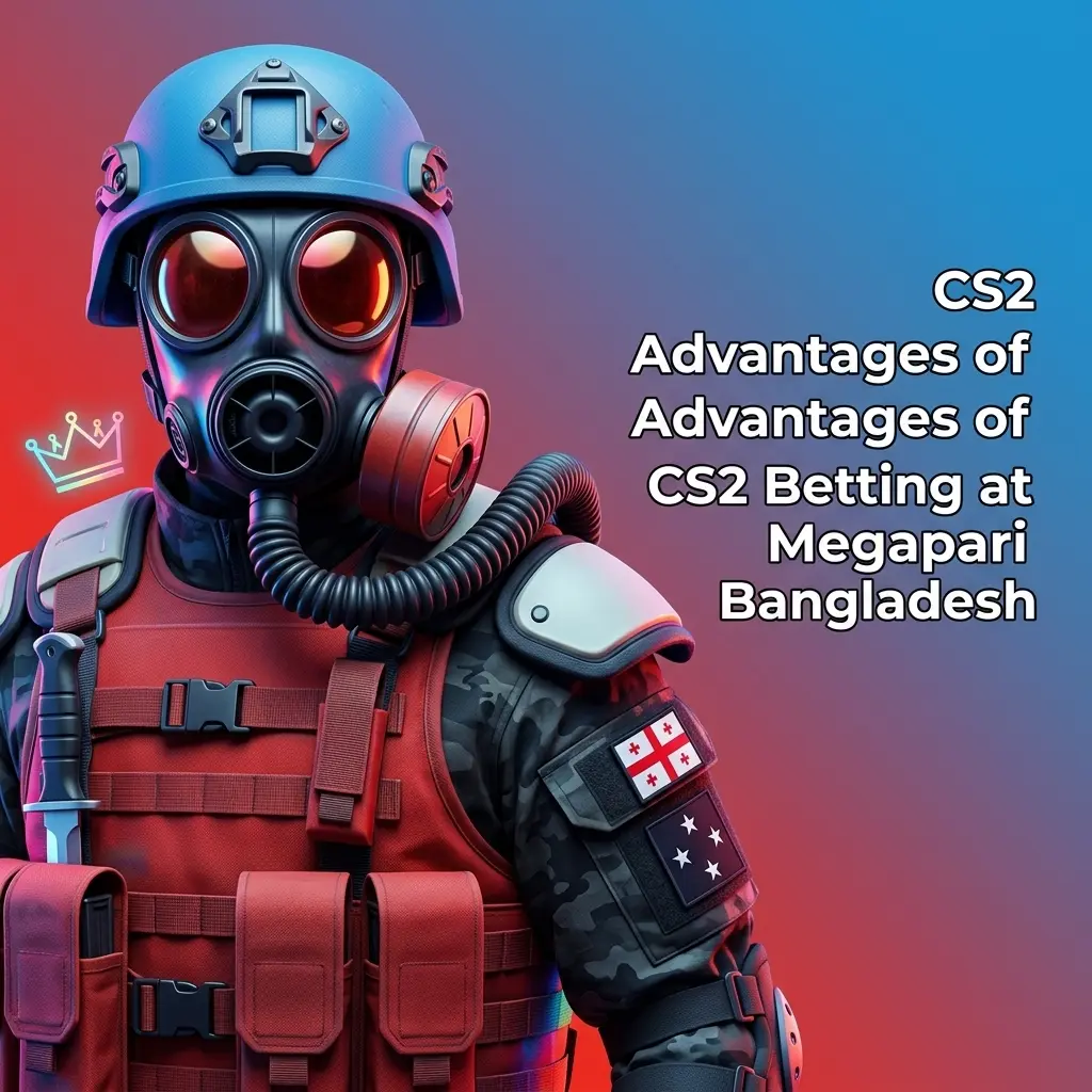 Megapari Bangladesh CS2 betting advantages including BDT accounts, bKash payments, welcome bonus, and mobile app features