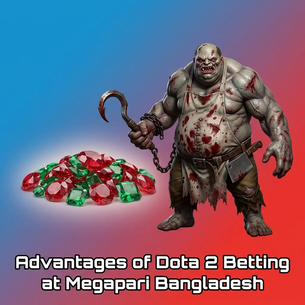 Megapari Bangladesh Dota 2 betting advantages including BDT payments, welcome bonus, mobile app, and 24/7 support