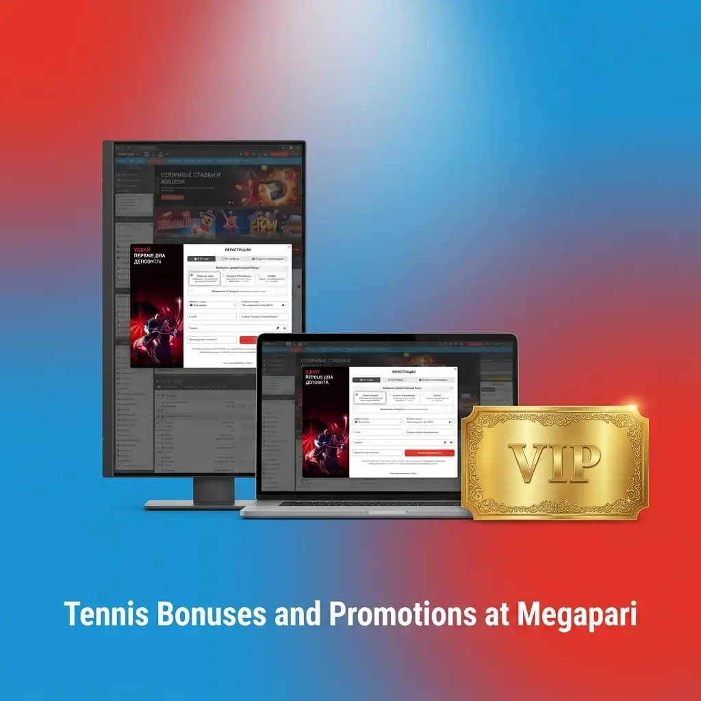 Megapari tennis bonuses welcome offer up to 35000 BDT with accumulator promotions for sports betting