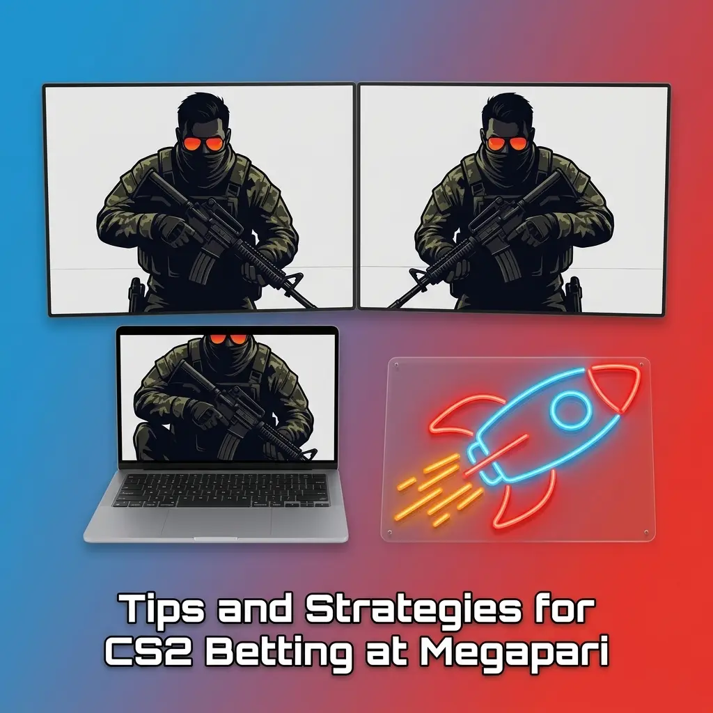 CS2 betting tips and strategies at Megapari including bankroll management, map pools, roster changes, and live betting advice