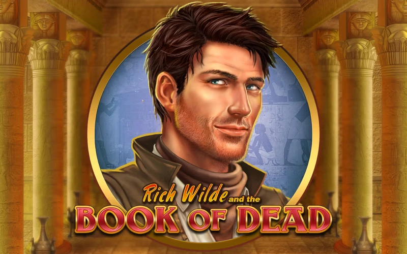 Explore ancient treasures in the Book of Dead slot on Megapari.